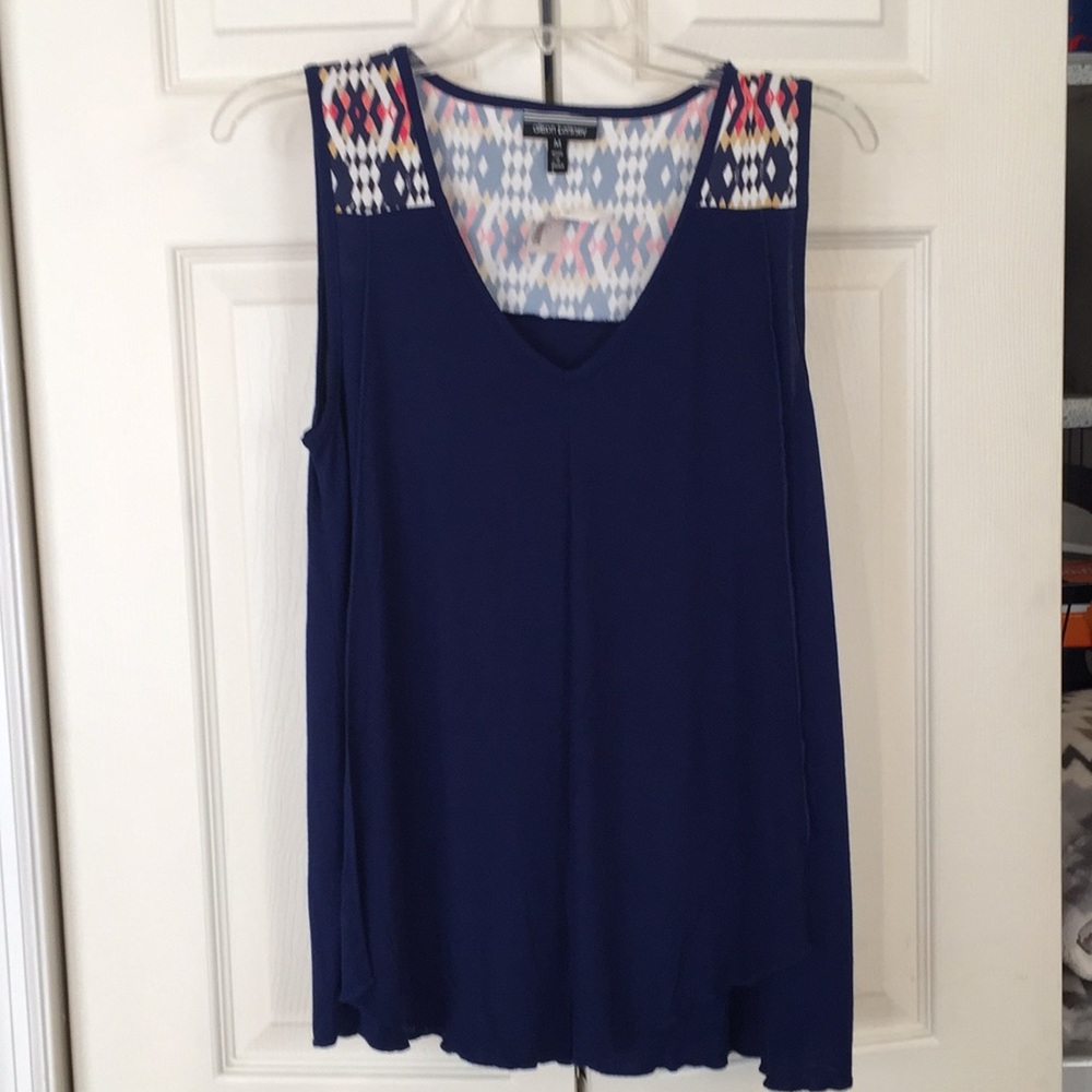 Navy Blue dressy tank